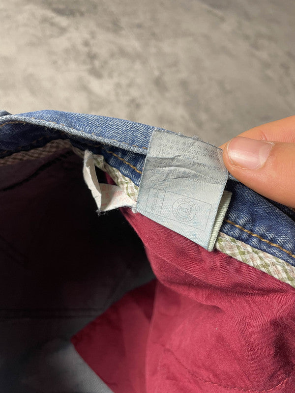 Evisu Jeans M Straight Vintage Y2K Rare Hip Hop Embroidered #GI6945