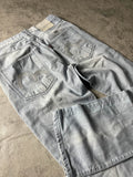 Evisu Jeans M Straight Vintage y2k Rare Hip Hop Embroidered #RM2951
