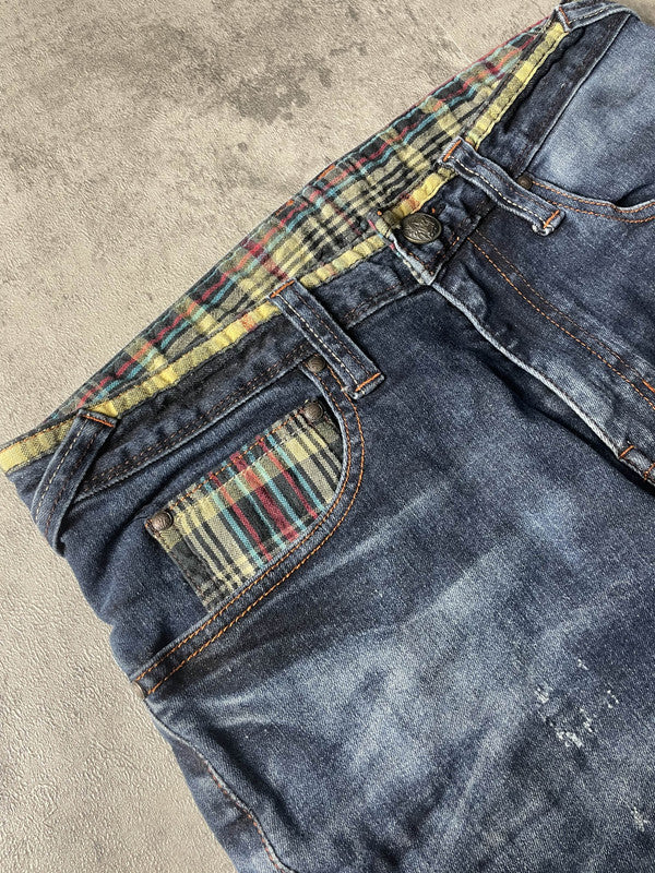 Evisu S Straight Jeans Vintage y2k Rare Embroidered #PB8965