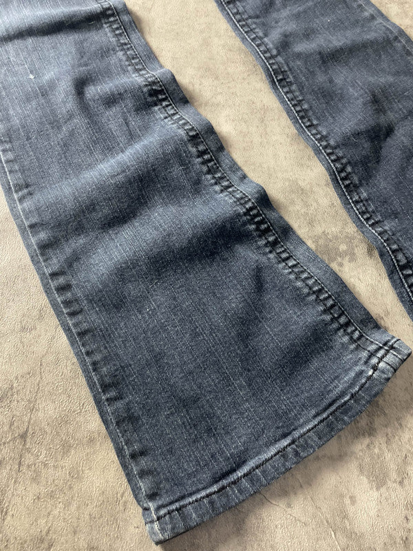 Jeans Vintage Dressing Bootcut S Hip Hop Embroidered (Stile Miss Me) #AZ9466