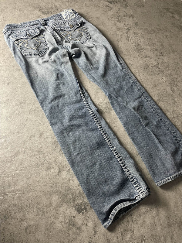 Jeans Vintage Dressing S Bootcut Y2k Rare (Stile Miss Me) #DP9043