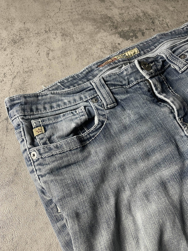 Jeans Vintage Dressing S Bootcut Y2k Rare (Stile Miss Me) #DP9043