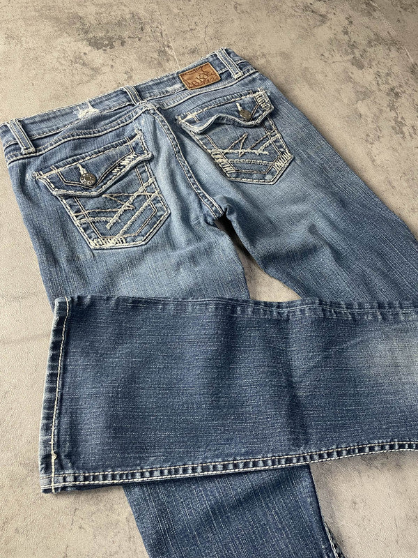 Jeans Vintage Dressing XS Bootcut Y2K Limited Edition (Stile Miss Me) #VH4239