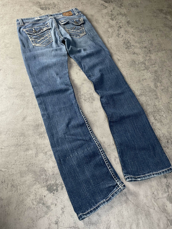Jeans Vintage Dressing XS Bootcut Y2K Limited Edition (Stile Miss Me) #VH4239