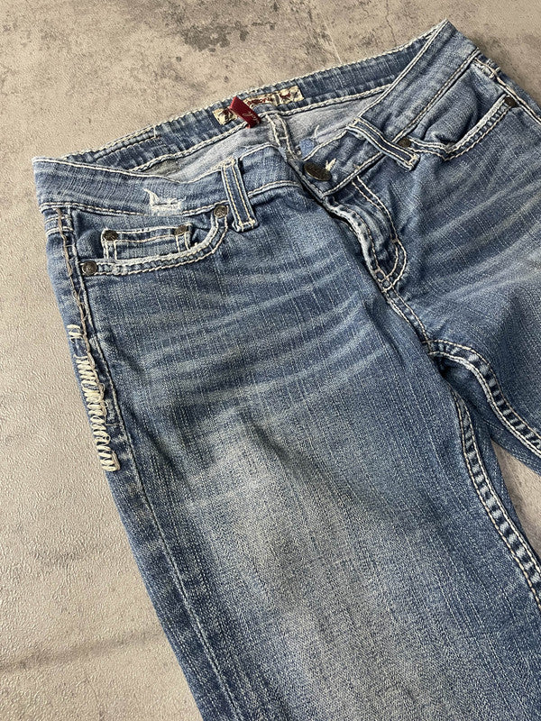 Jeans Vintage Dressing XS Bootcut Y2K Limited Edition (Stile Miss Me) #VH4239