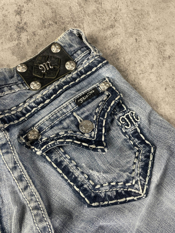 Miss Me Jeans XS Bootcut Vintage Y2K Rare Low Rise #BS5578
