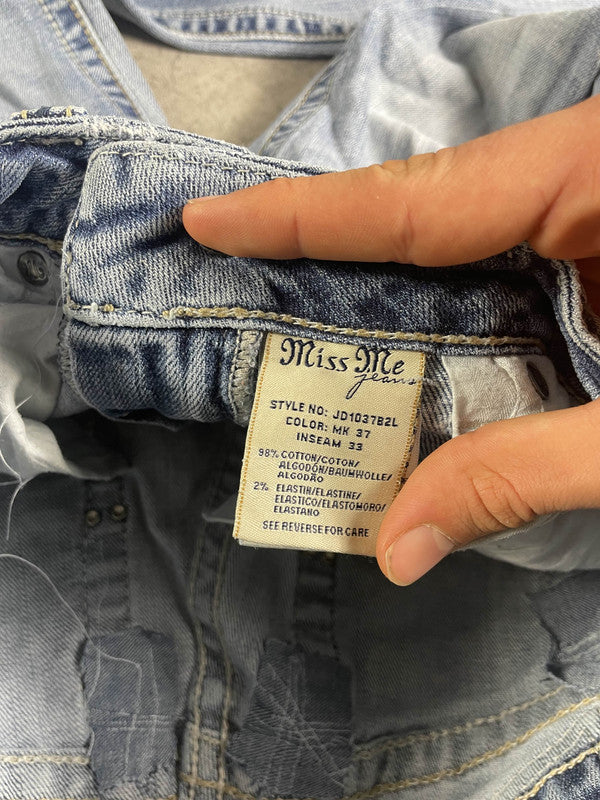 Miss Me Jeans XS Bootcut Vintage Y2k Rare Denim Low Rise #SV9531