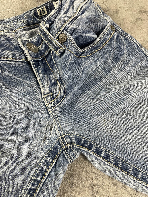 Miss Me Jeans XS Bootcut Vintage Y2k Rare Denim Low Rise #SV9531