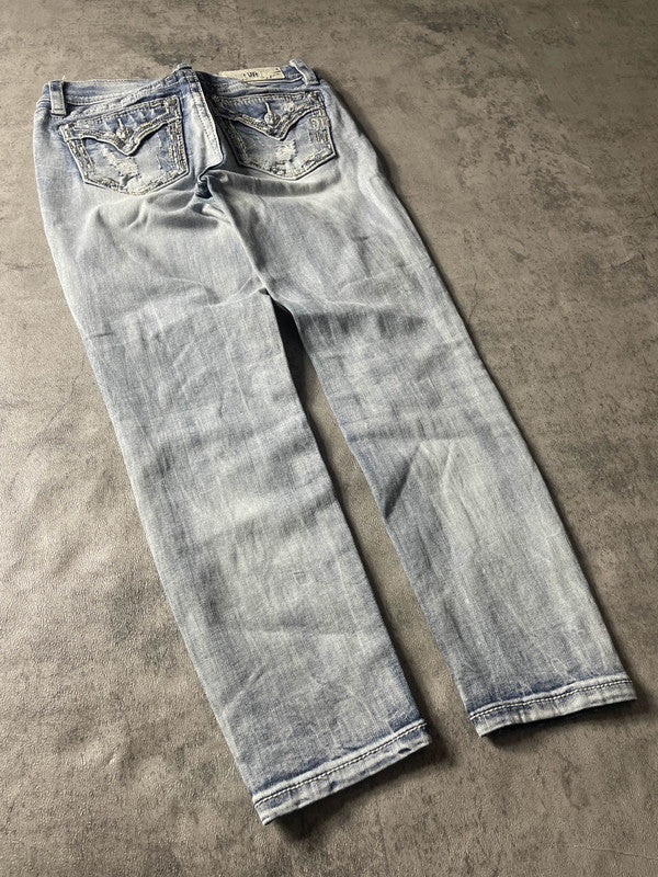 Miss Me S Skinny Jeans Vintage Y2K Rare Low Rise Denim #IS0045