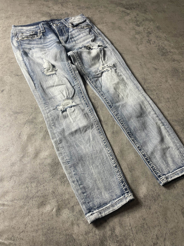 Miss Me S Skinny Jeans Vintage Y2K Rare Low Rise Denim #IS0045