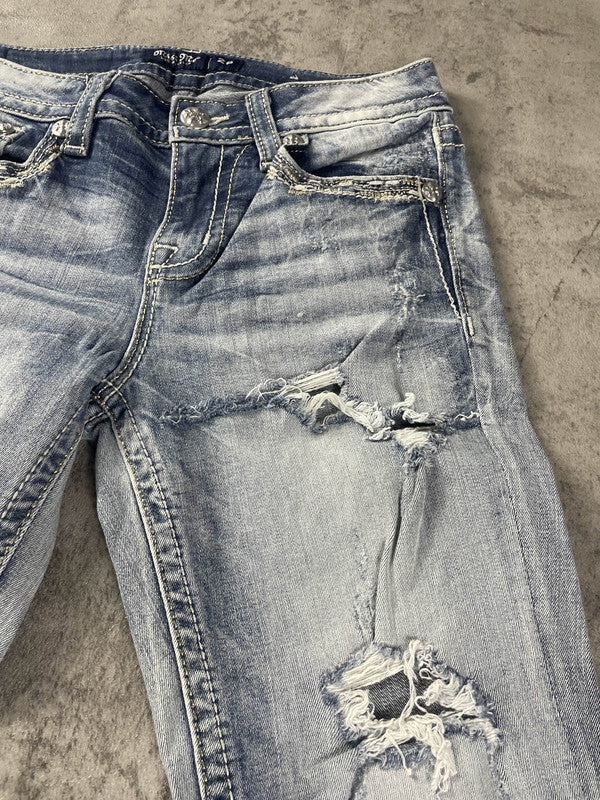 Miss Me S Skinny Jeans Vintage Y2K Rare Low Rise Denim #IS0045