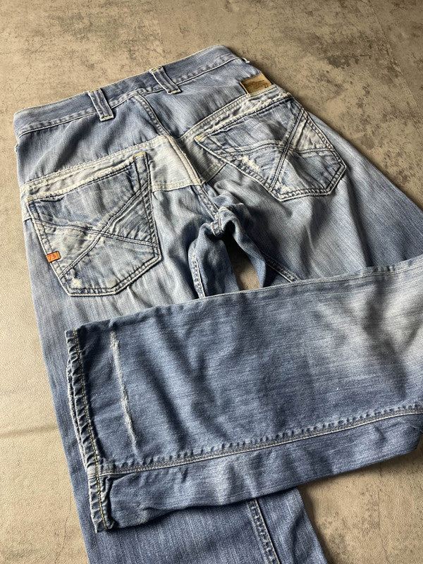 Pepe Jeans L Vintage Y2K Rare Straight Fit (Stile Miss Me) #UX2620
