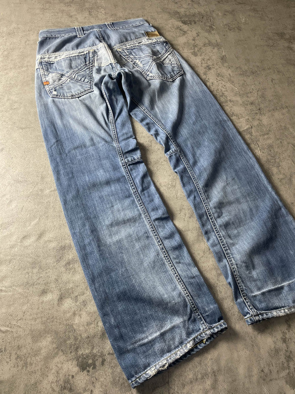 Pepe Jeans L Vintage Y2K Rare Straight Fit (Stile Miss Me) #UX2620