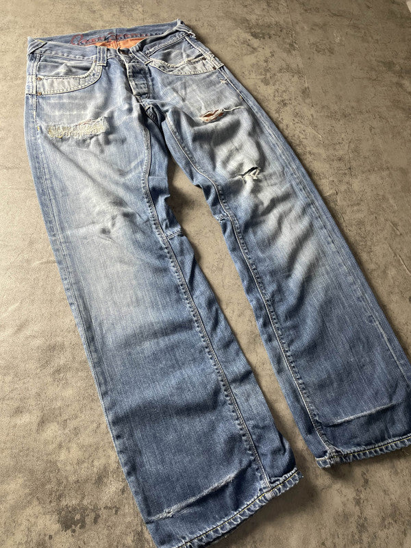 Pepe Jeans L Vintage Y2K Rare Straight Fit (Stile Miss Me) #UX2620