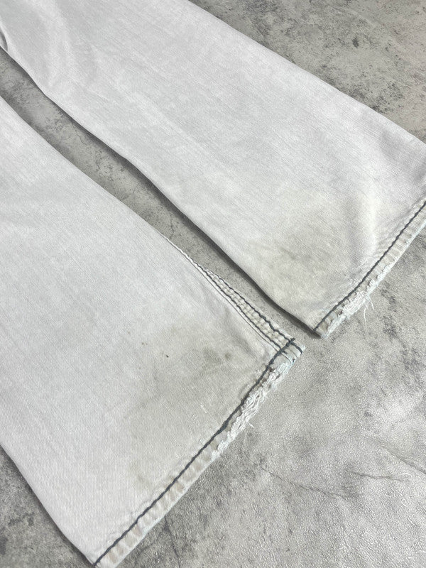 Rock Revival Jeans M Baggy Vintage y2k Rare Hip Hop Embroidered #PG5032