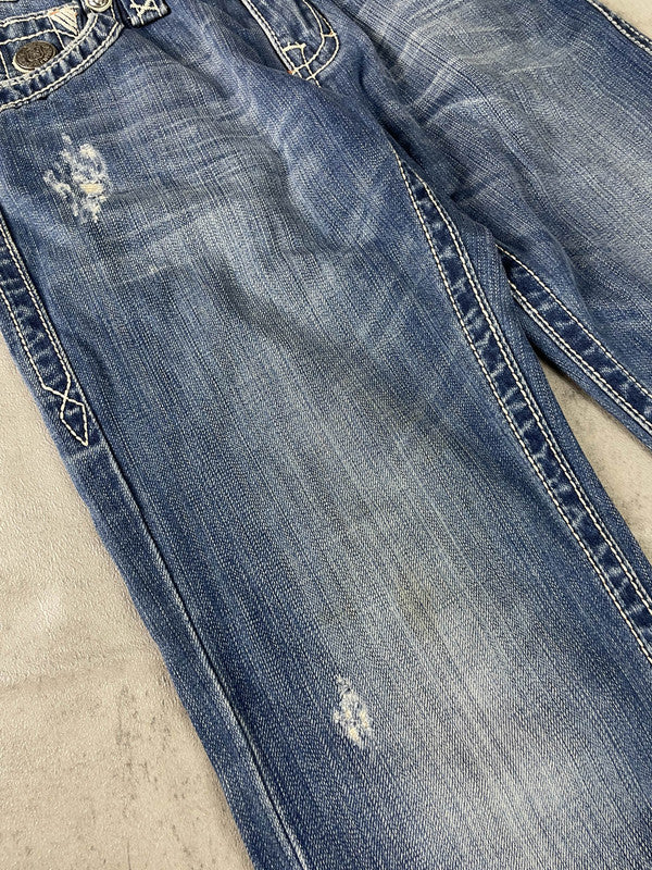 Rock Revival Jeans M Straight Vintage Y2K Rare #JT2878