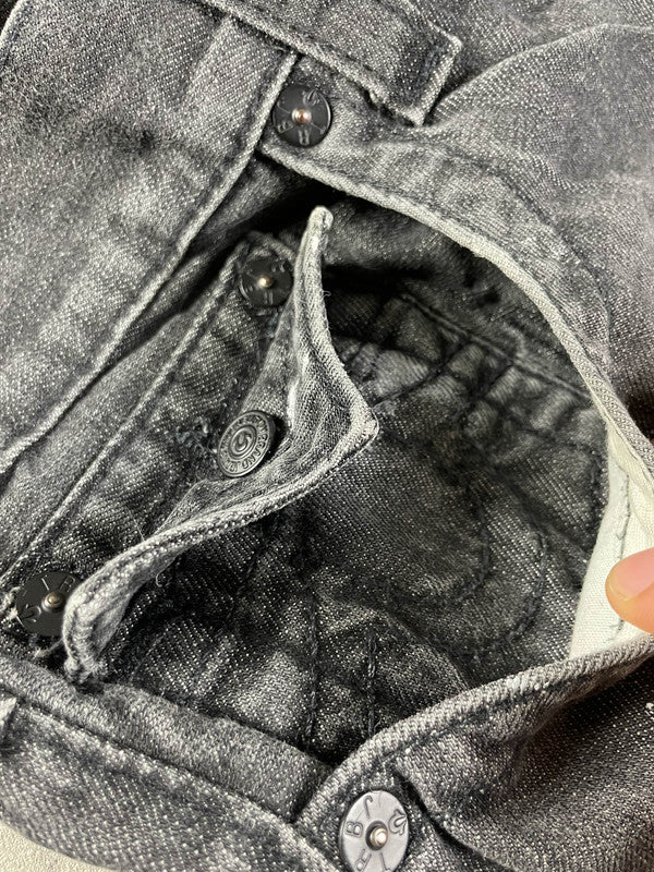 TR Ricky Jeans XL Baggy Vintage y2k Rare True Religion Hip Hop Embroidered #SP3457